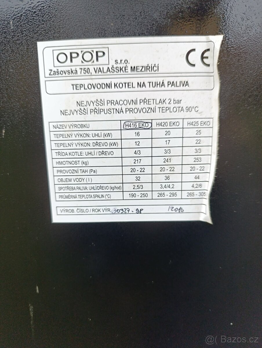 Kotel OPOP H416 EKO - 2