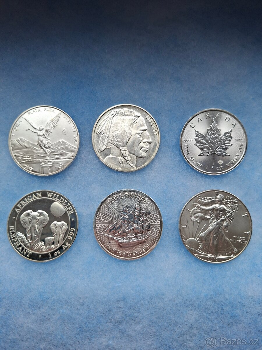 Prodám stříbrné mince - 2