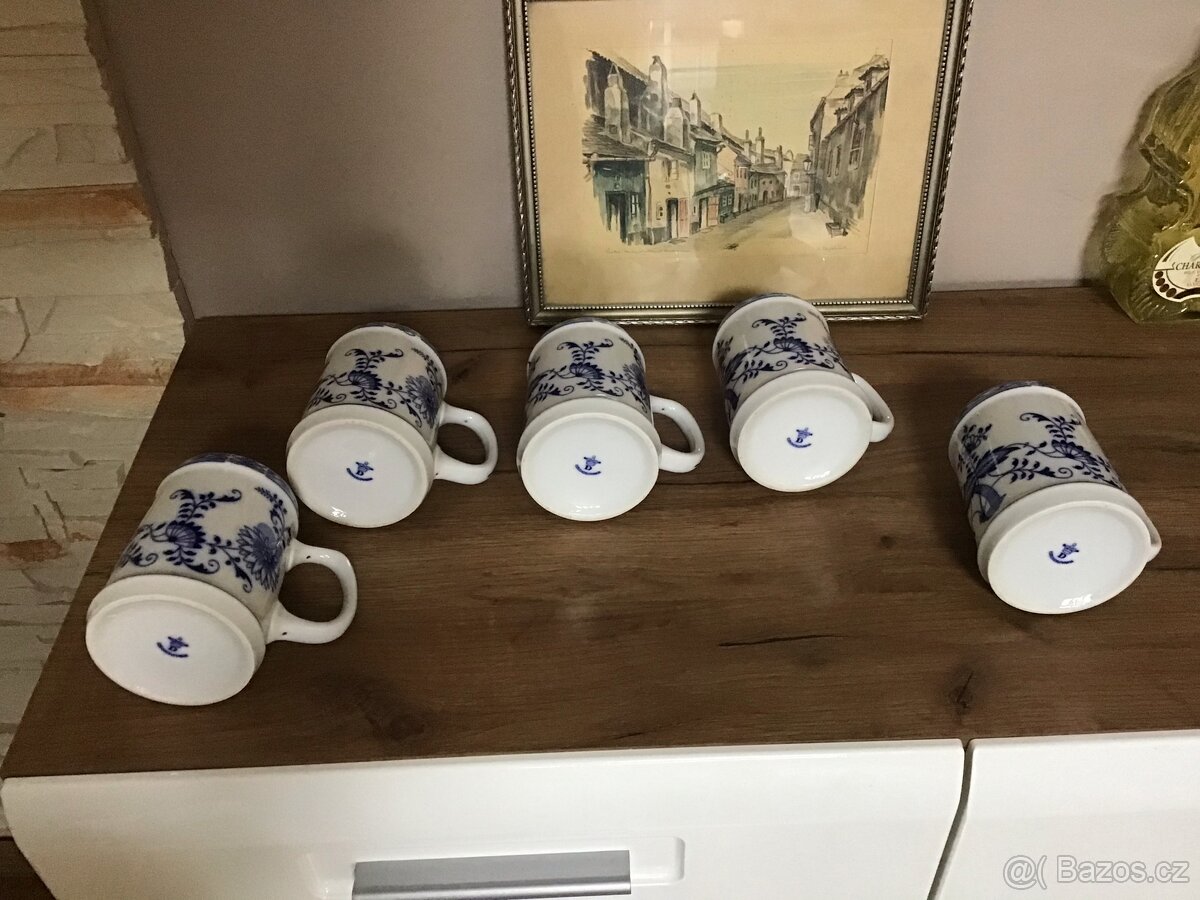 Starožitný cibulákový korbel - 2