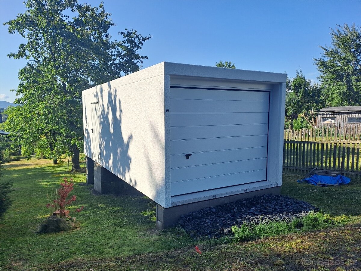 Betonová prefabrikovaná garáž - 2