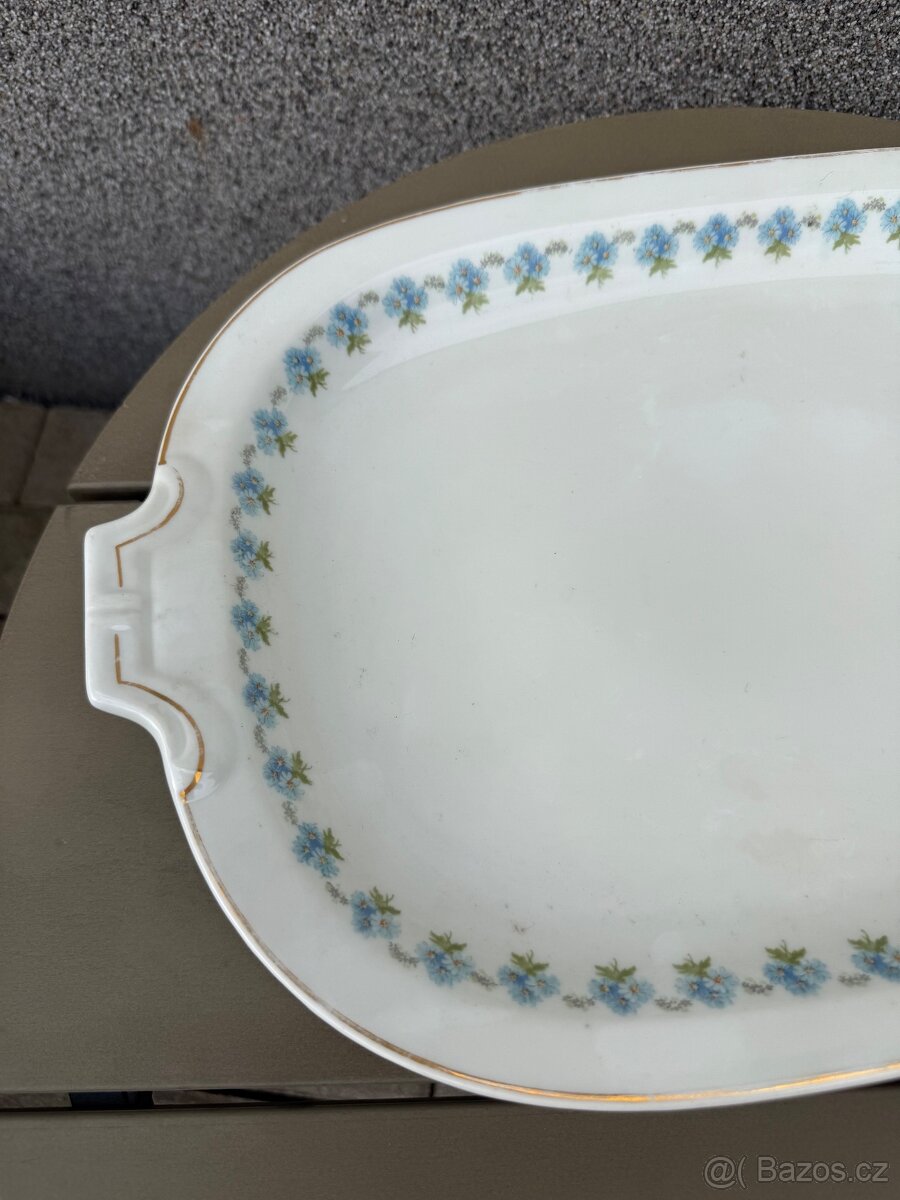 Servírovací tác porcelán - 2