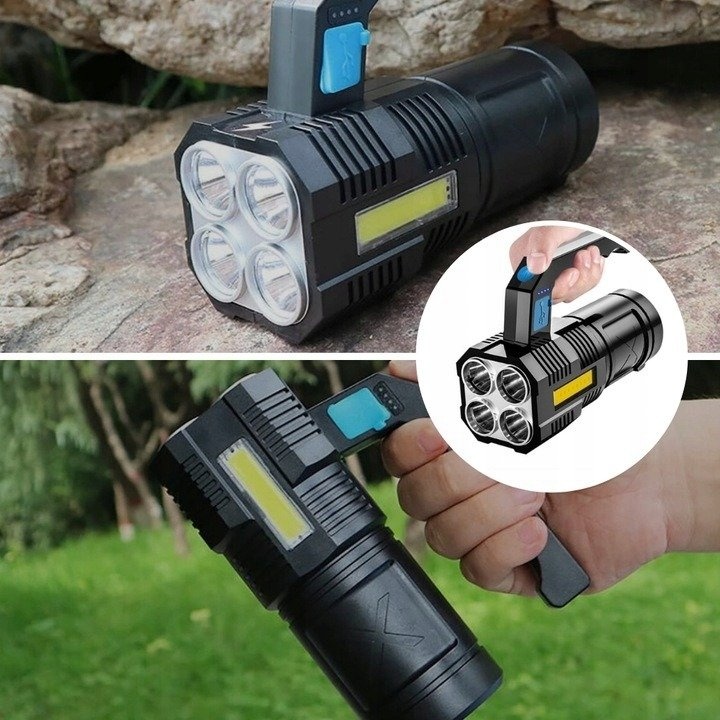 LED akumulátorová svítilna 1000lm - 2