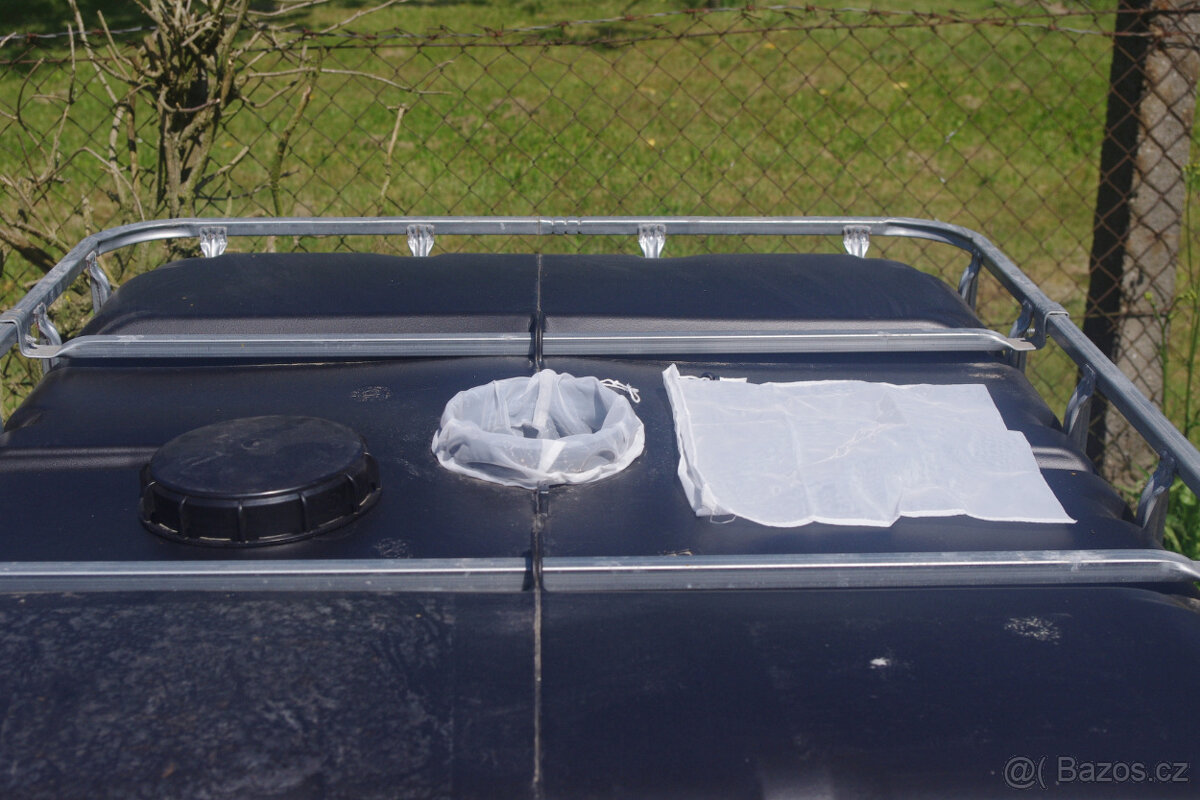 Sítko na listí pro ibc kontejner , nádrž 1000l - 2