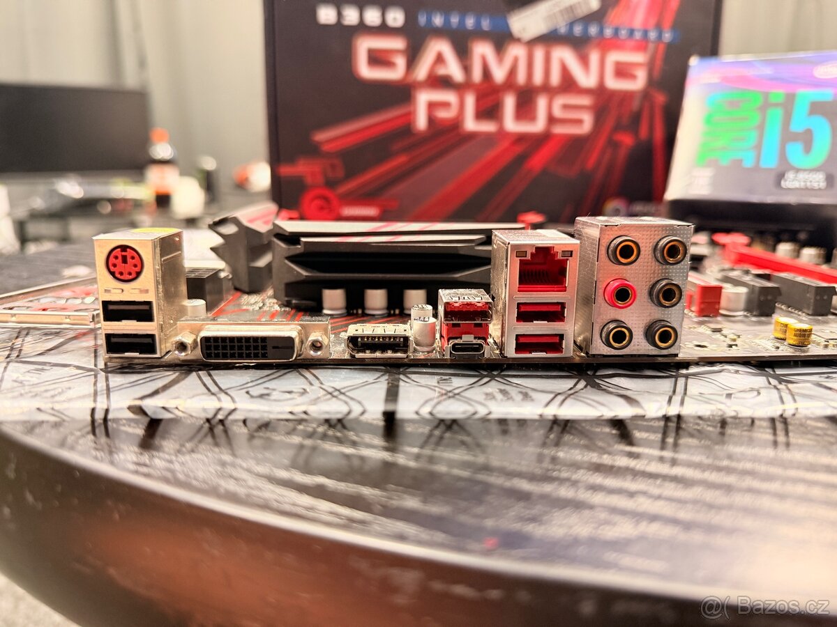 MSI B360 GAMING PLUS + i5-8500 + box chladič - 2