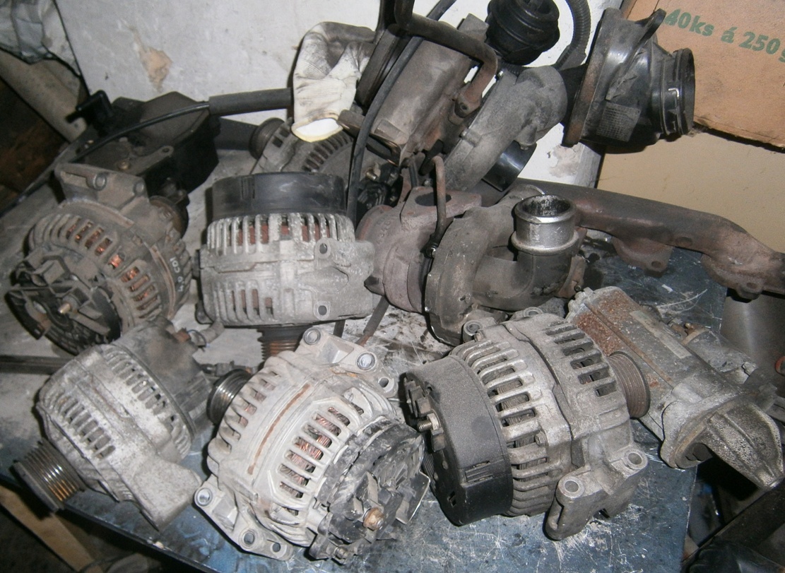 Mercedes Vito W639: startéry, alternátory - 2
