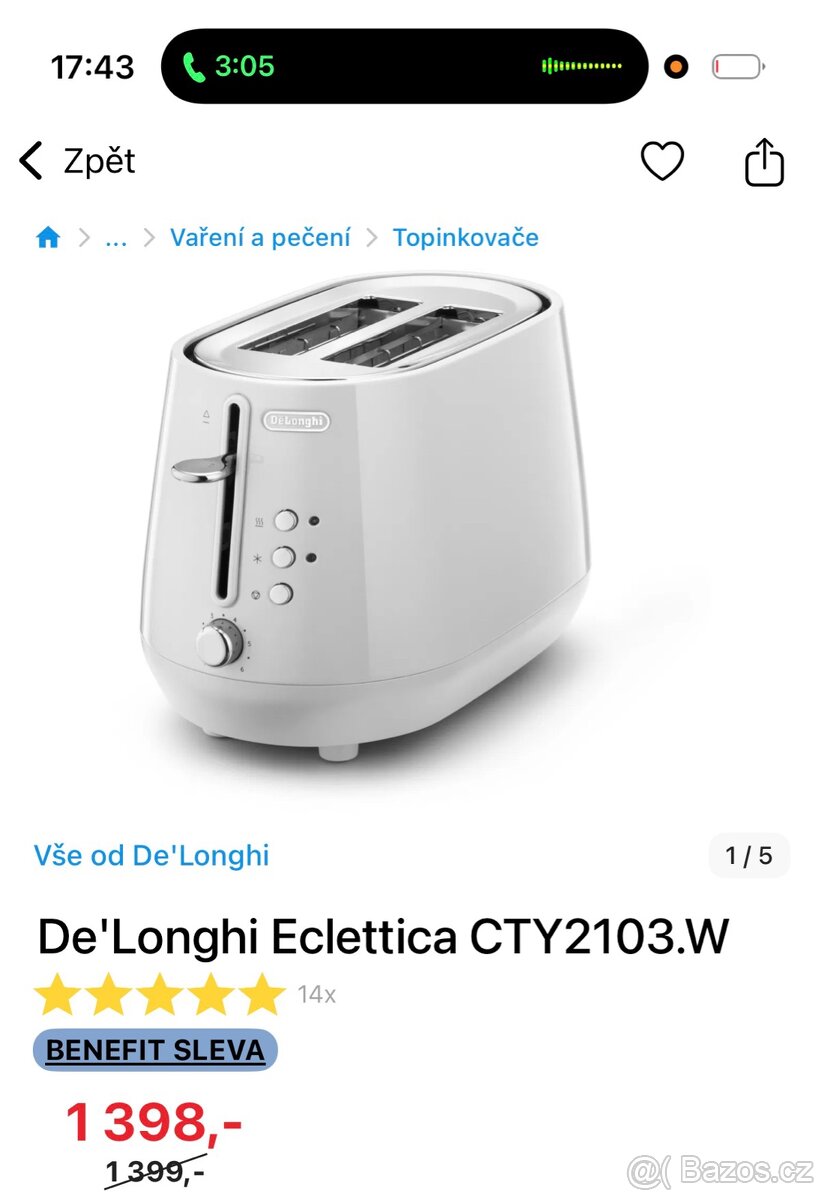 Snídaňový set Delonghi - 2