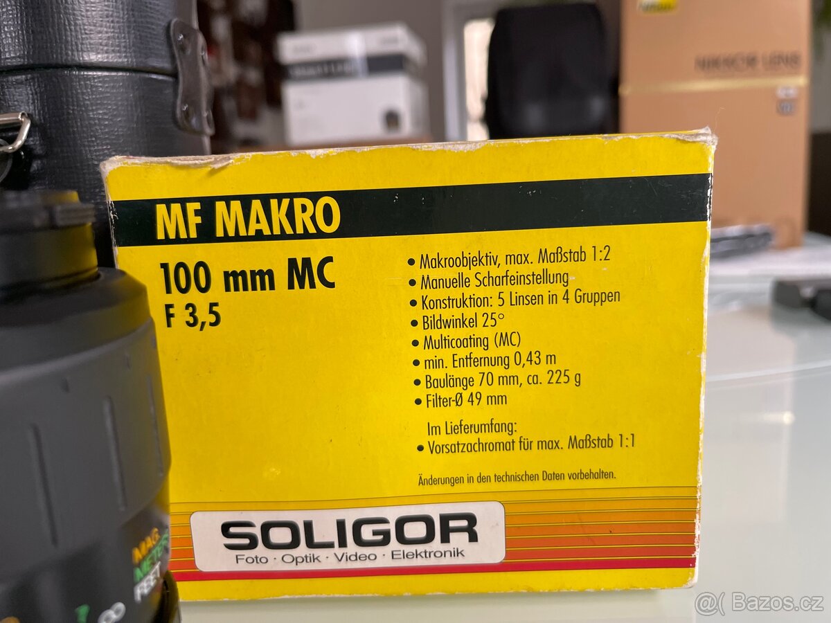 Soligor MF makro pro Nikon FX - 2