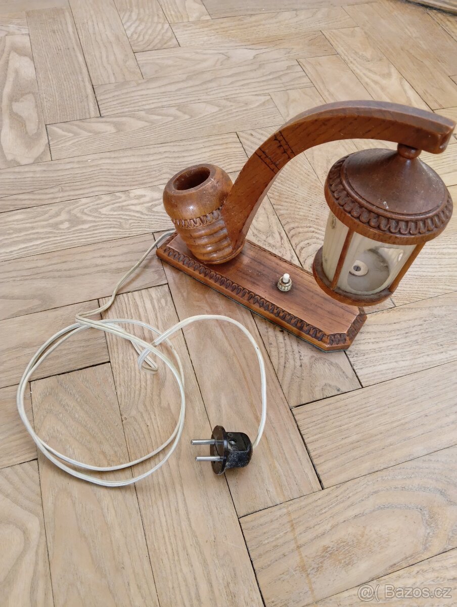 Retro lampička ve tvaru dýmky - 2