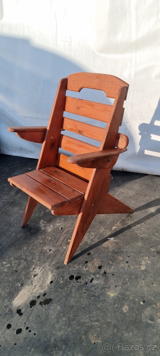 Zahradní dřevěné židle 6ks - 2