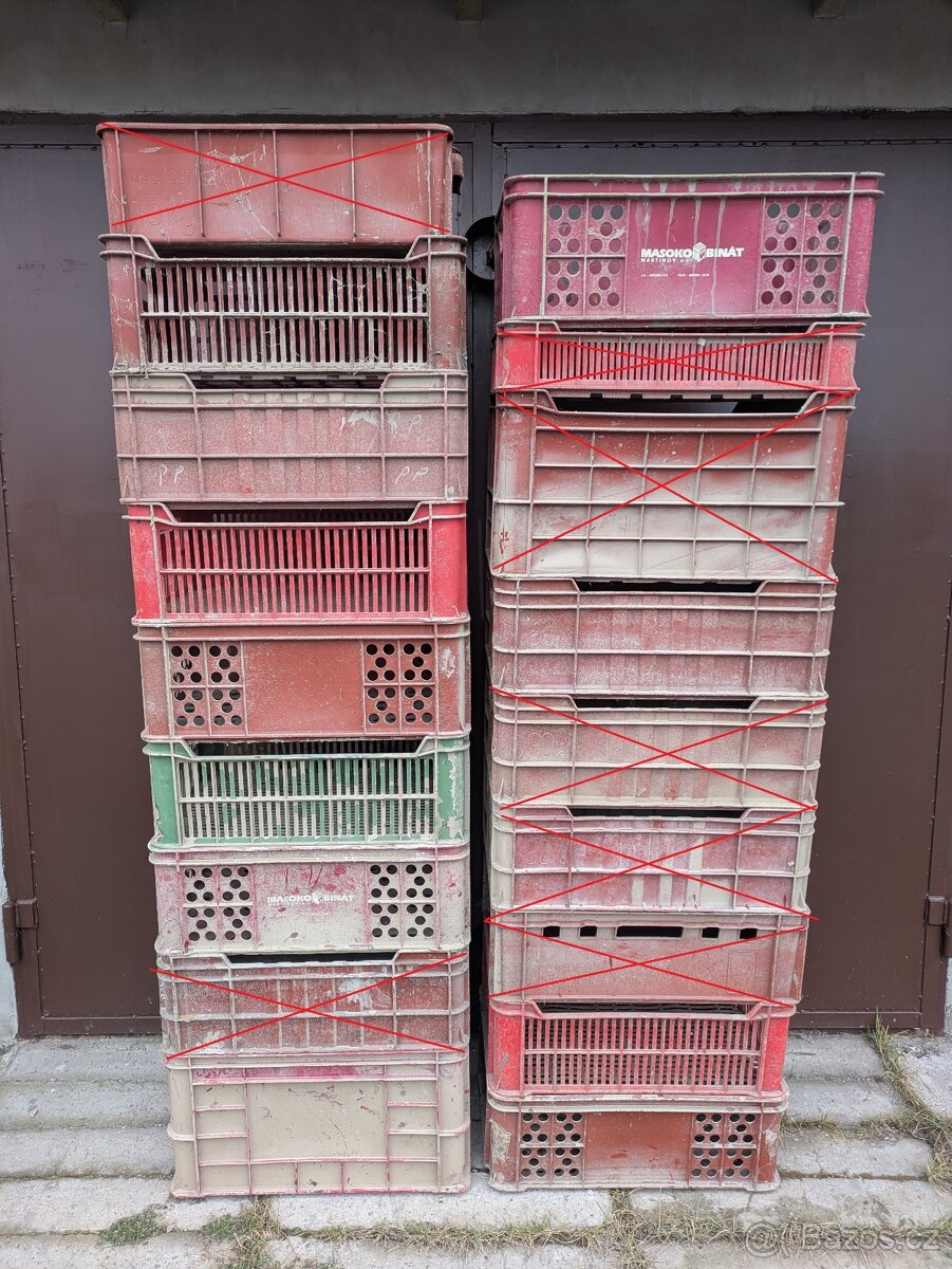 Soubor 12 kusů přepravek - 2