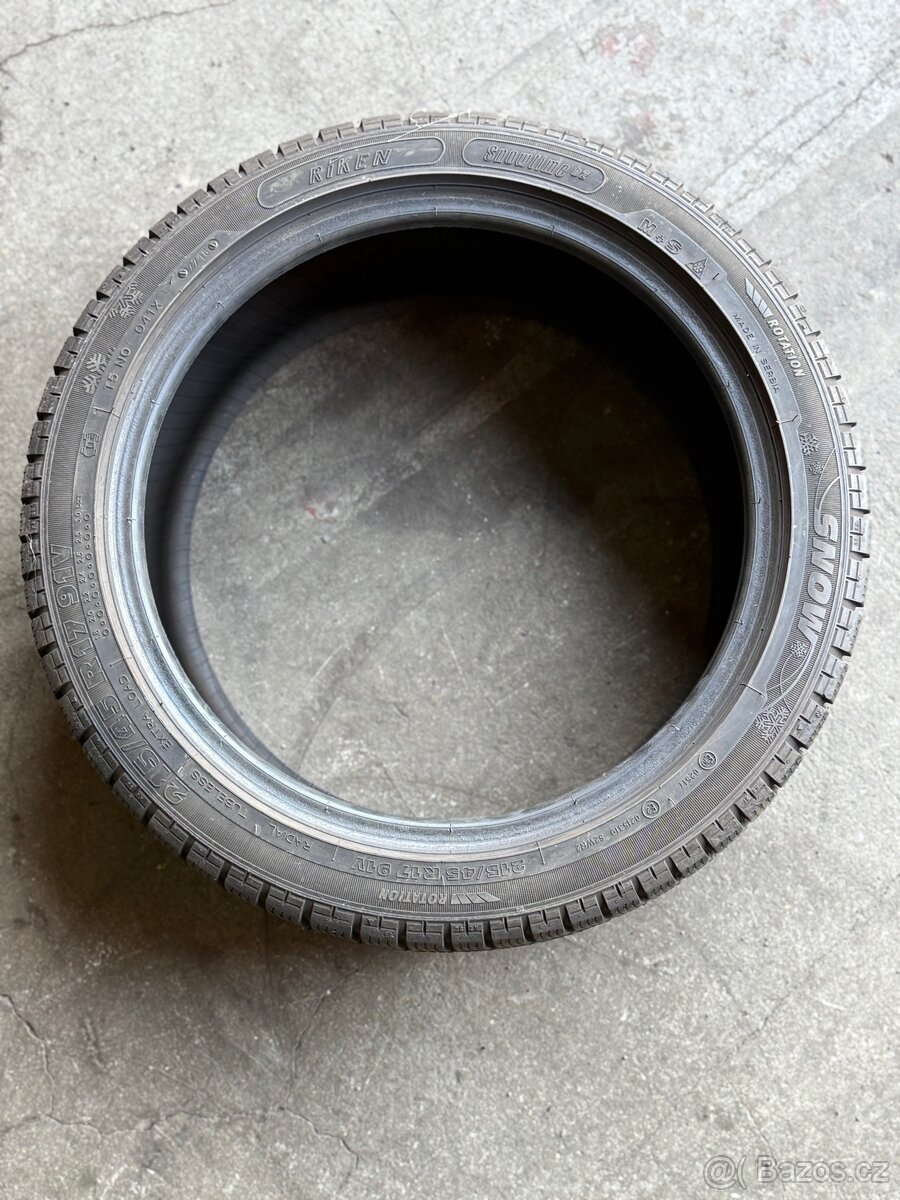 215/45 R17 riken m+s - 2