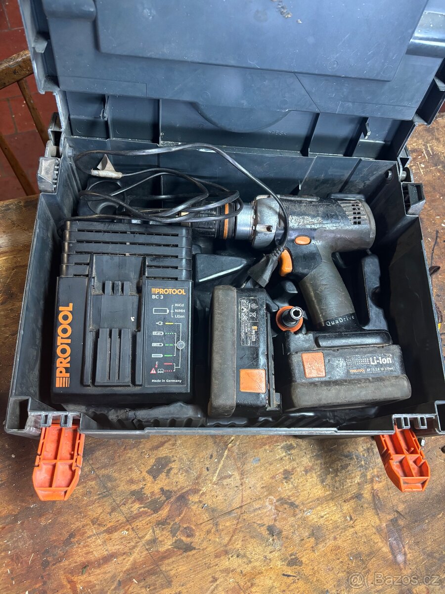 Prodám akuvrtačku protool - 2