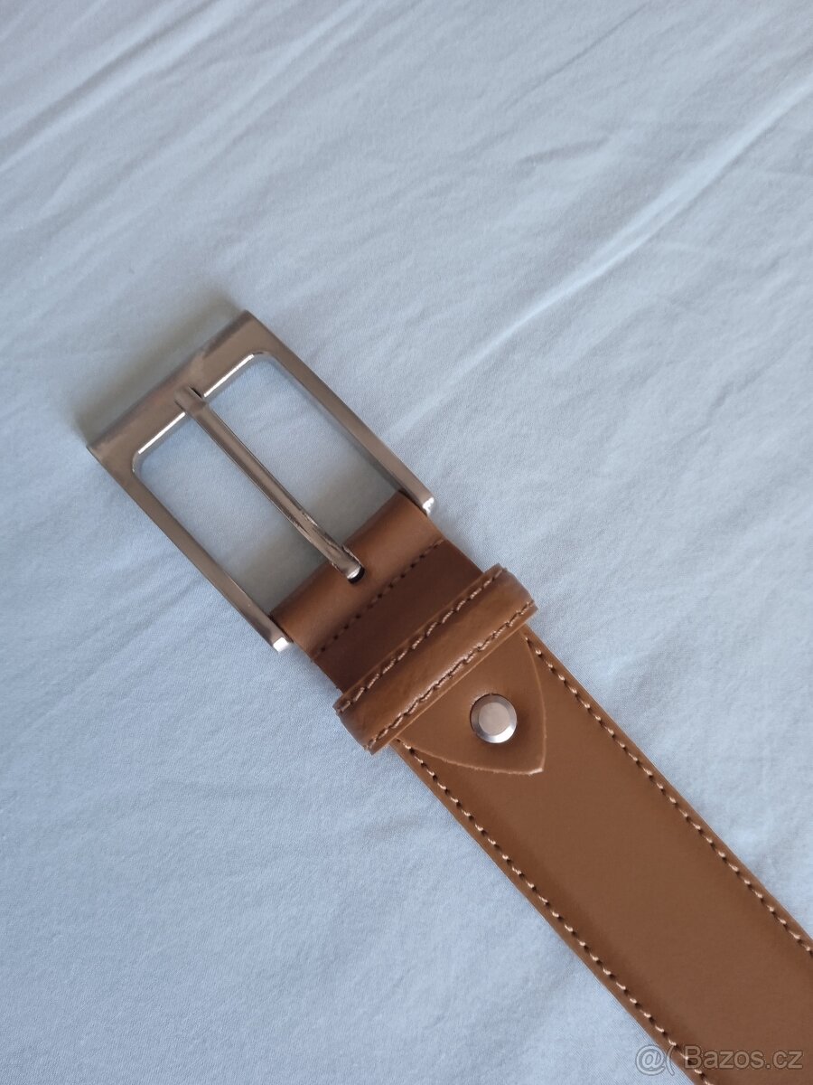 Prodám 2x použitý pánský opasek Baťa - 2