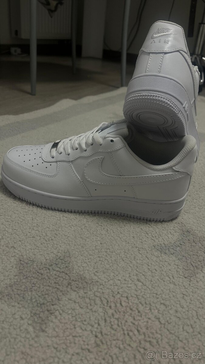 Nike Air Force 1 Bílé - 2