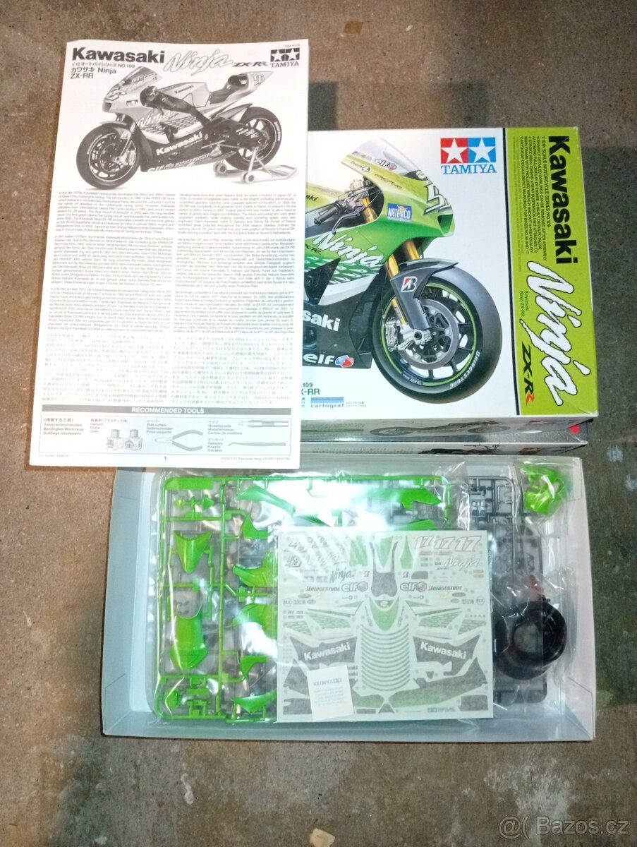 Tamiya moto 1/12, 1/6 - 2