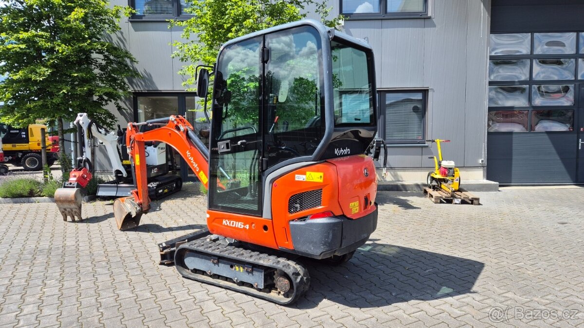 Prodám minibagr Kubota KX 16 -4 - 2