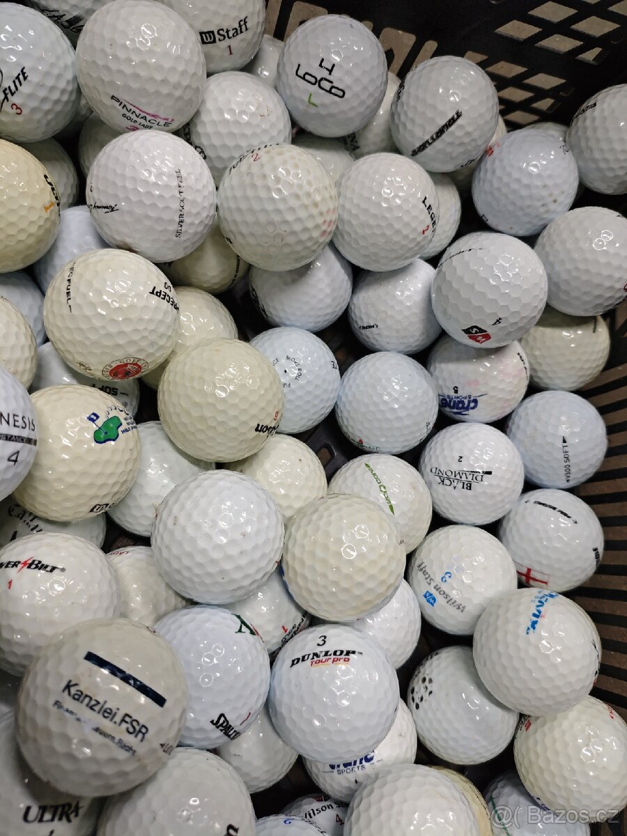 Golfové míčky mix 100 kusu - 2