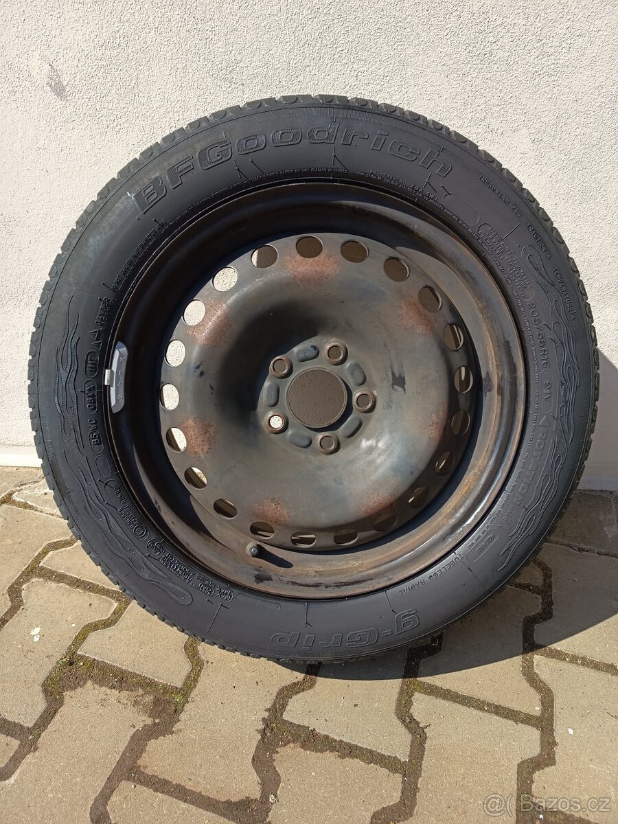 Plechový disk 6,5Jx16 5x108 ET50 CB63.3 + PNEU - 2