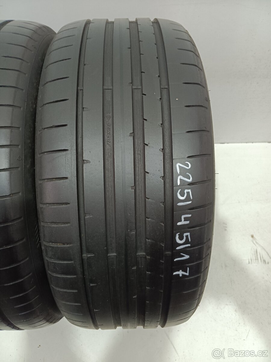 2ks letní pneu 225/45/17 Dunlop - 2