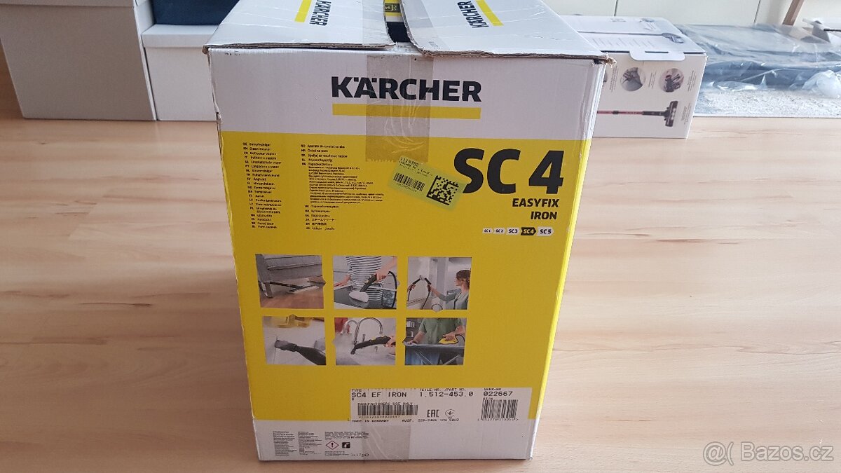 Parní čistič a žehlička Kärcher - 2