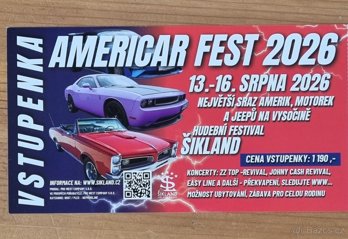 AMERICAN FEST- ŠIKLAND - 2