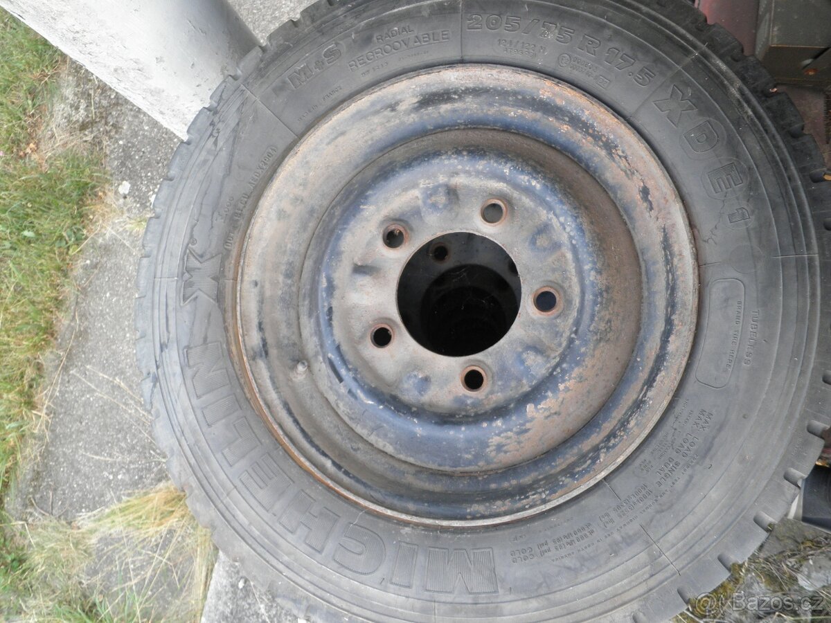 PNEU MICHELIN 205/75 R17.5 M+S - 2