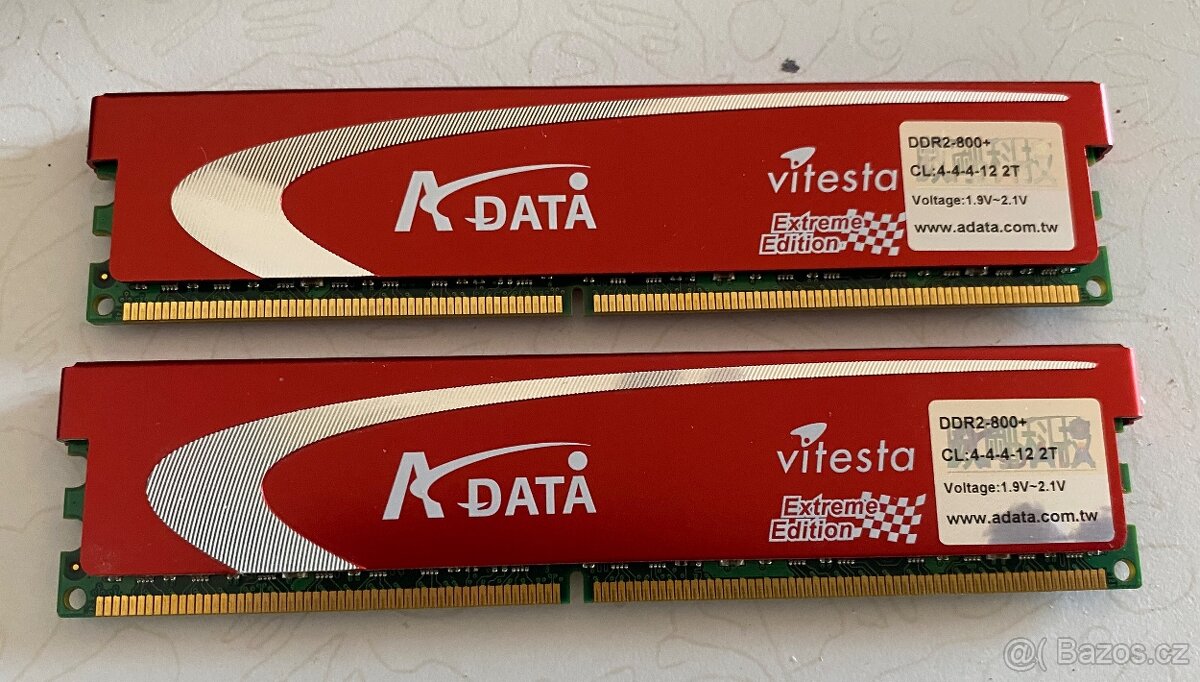 RAM A-Data DDR2 4GB (2x2GB) - 2