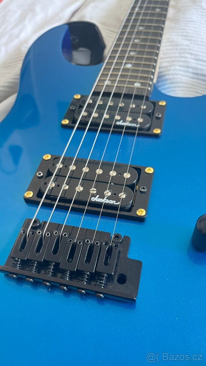 Jackson JS12 Dinky AH Metallic Blue - 2