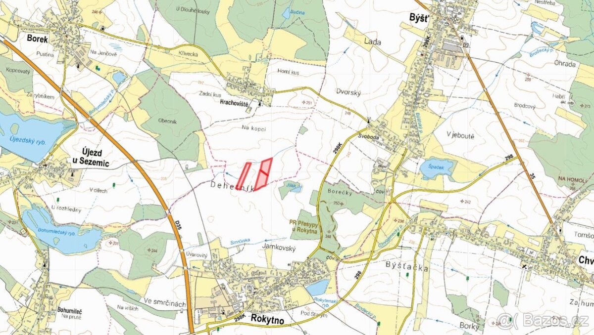 Zemědělská půda, prodej, Býšť, Pardubice - 2