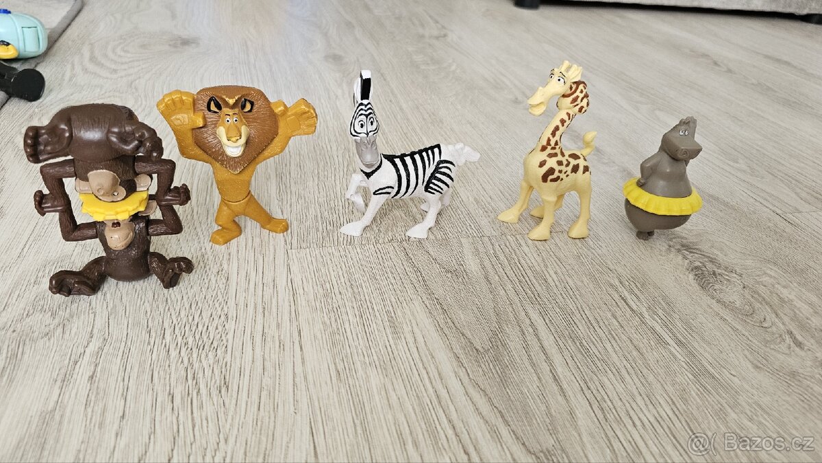 Figurky Madagaskar McDonald's - 2