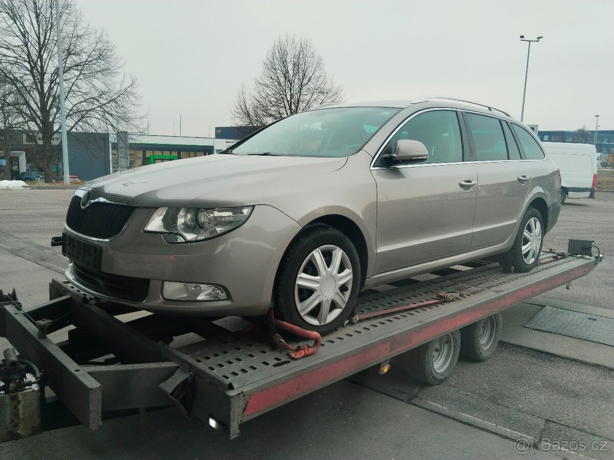 Škoda Superb 2 combi 1,8tsi motor ok na díly - 2
