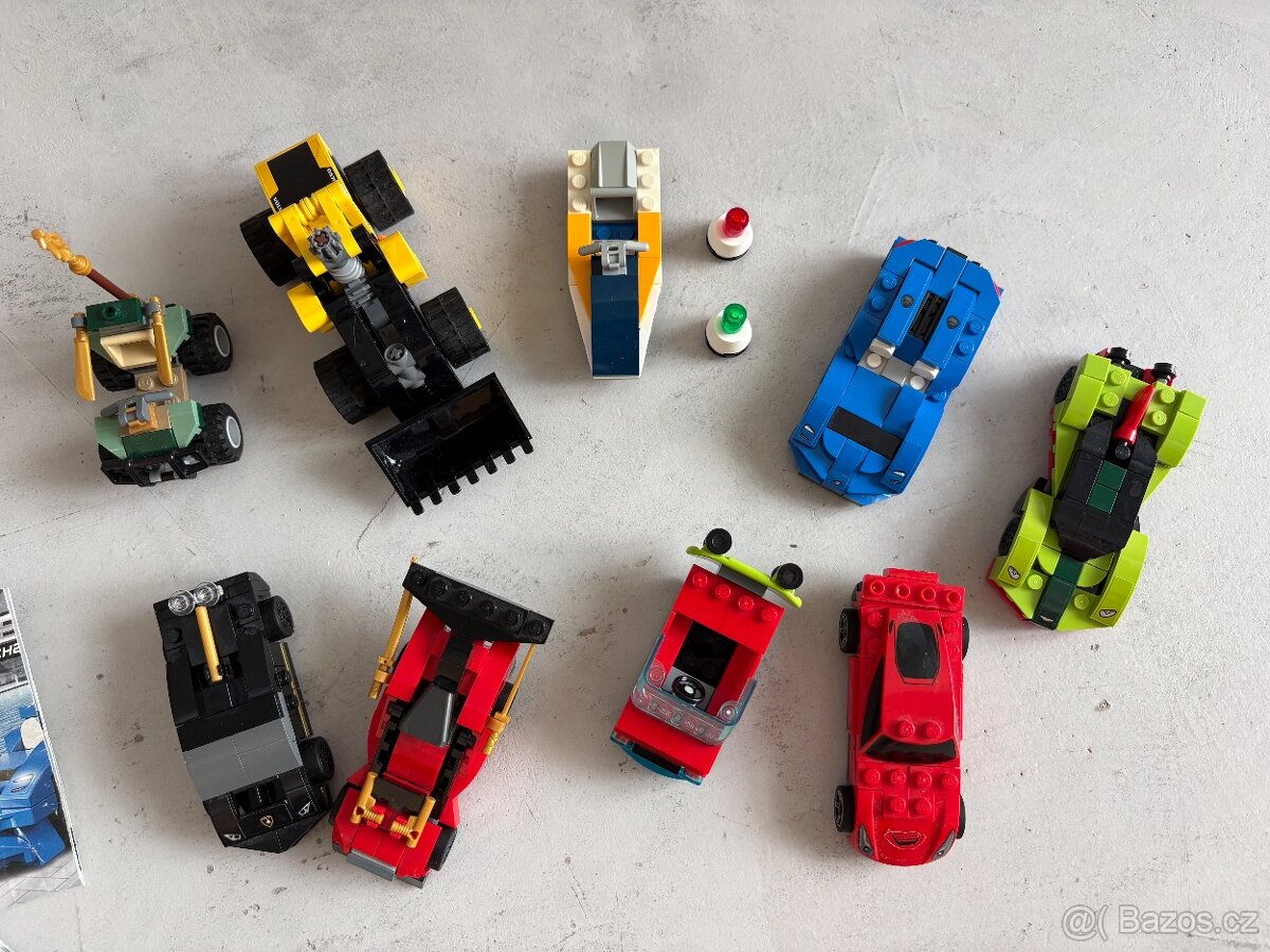 Lego - mix dopravnich prostredku- sada 2 - 2