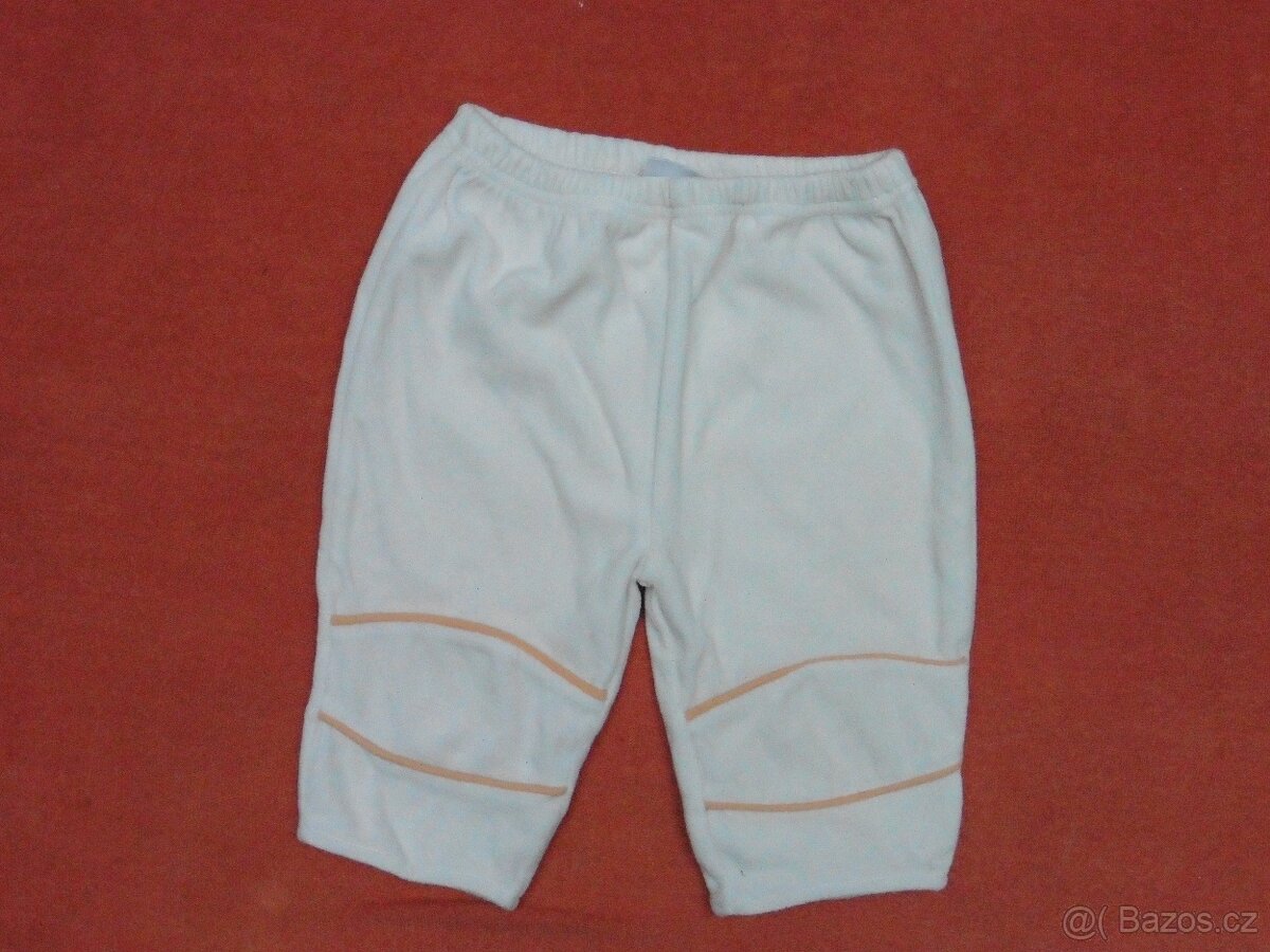 tepláky a punčocháče na 6-9 měsíců, 68-74 cm - 2