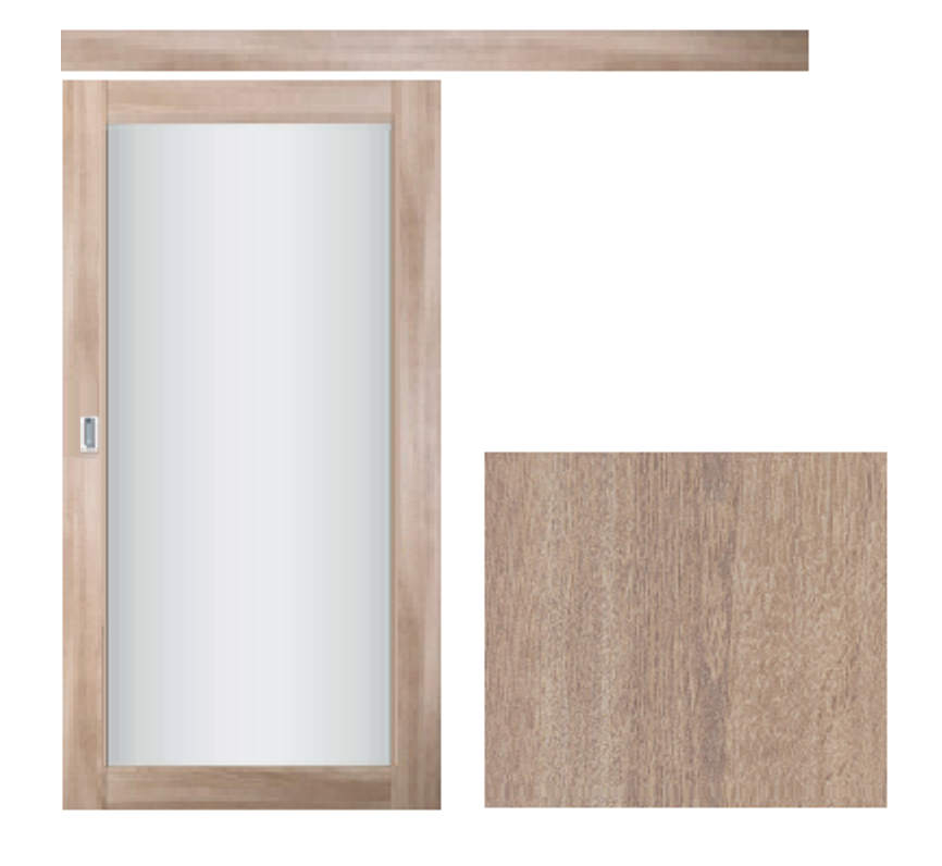 Posuvné dveře ROYSOL, posuvný komplet AKCE - 2