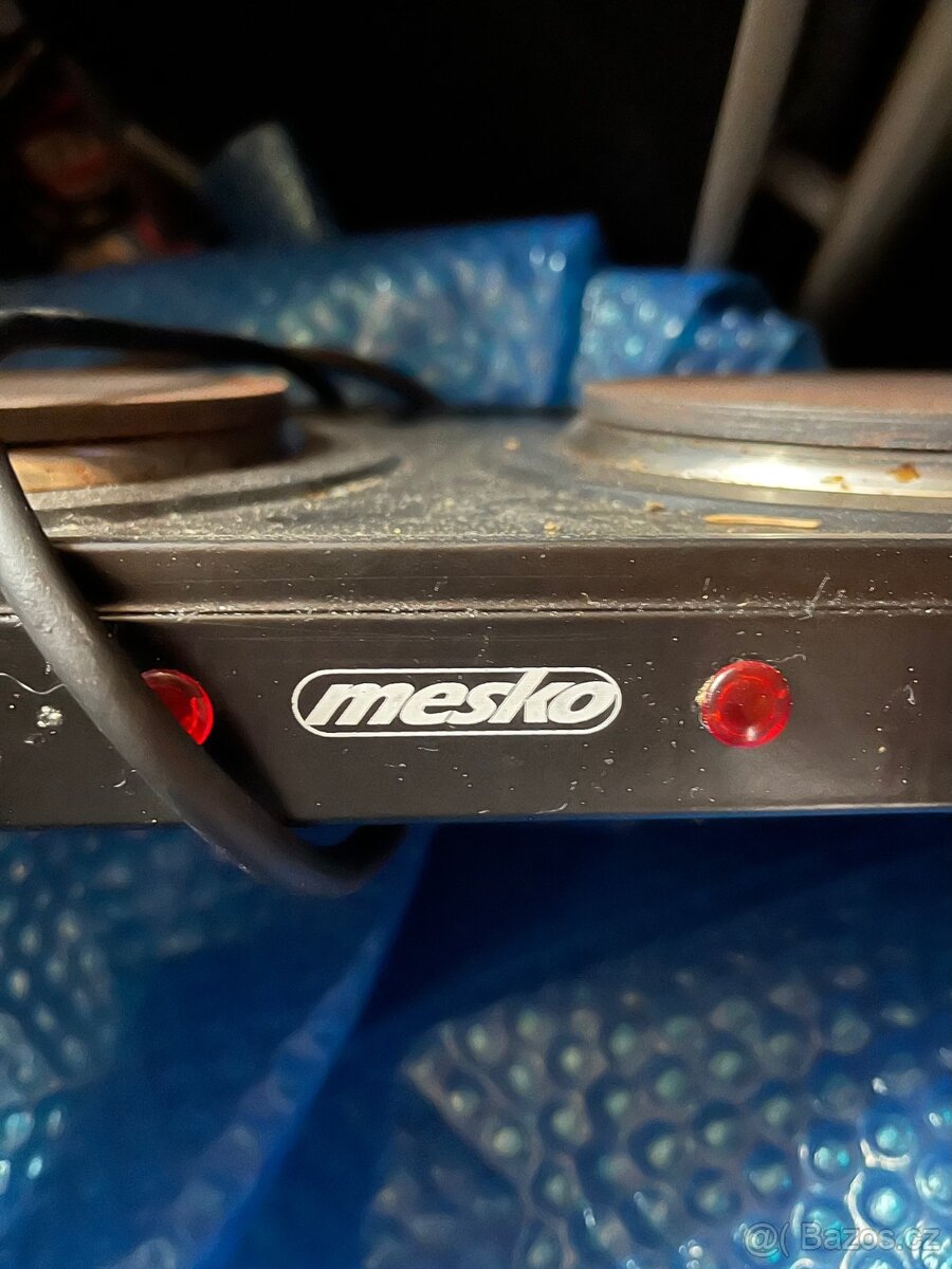 dvouplotýnkový vařič - 2