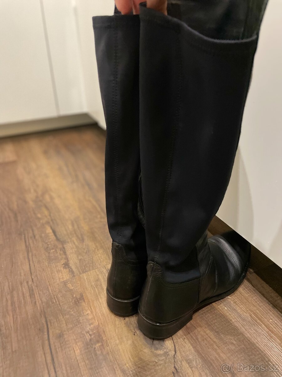 kožené kozačky - 2