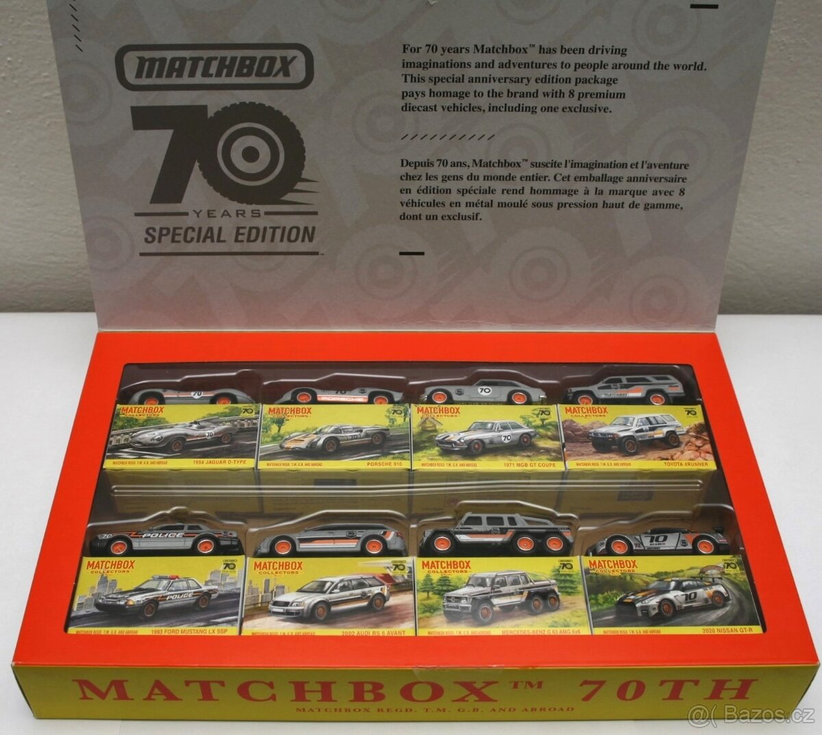 MATCHBOX Výroční sada 70th Anniversary (1:64) - 2