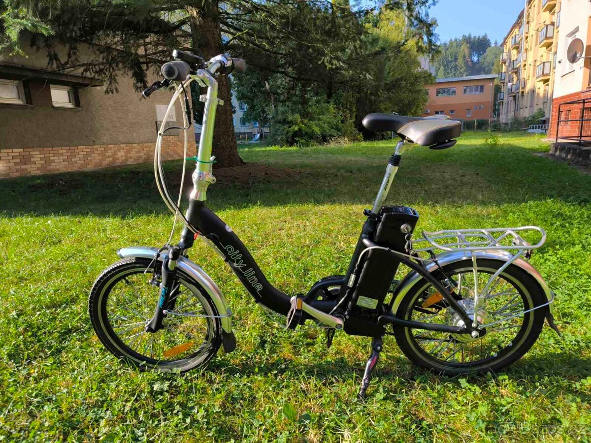Skládací městské elektrokolo City line - 2