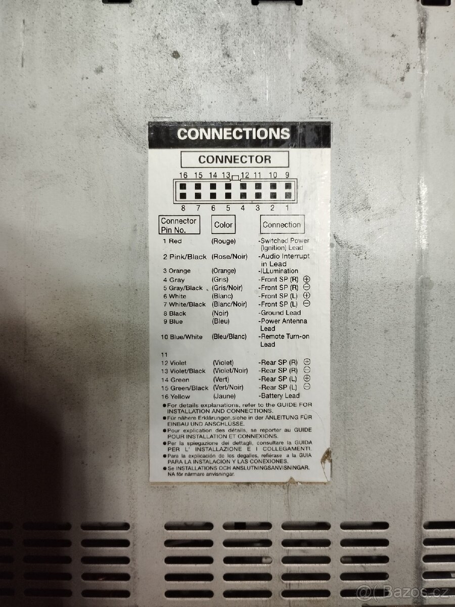 Autorádio s CD/MP3/WMA - 2