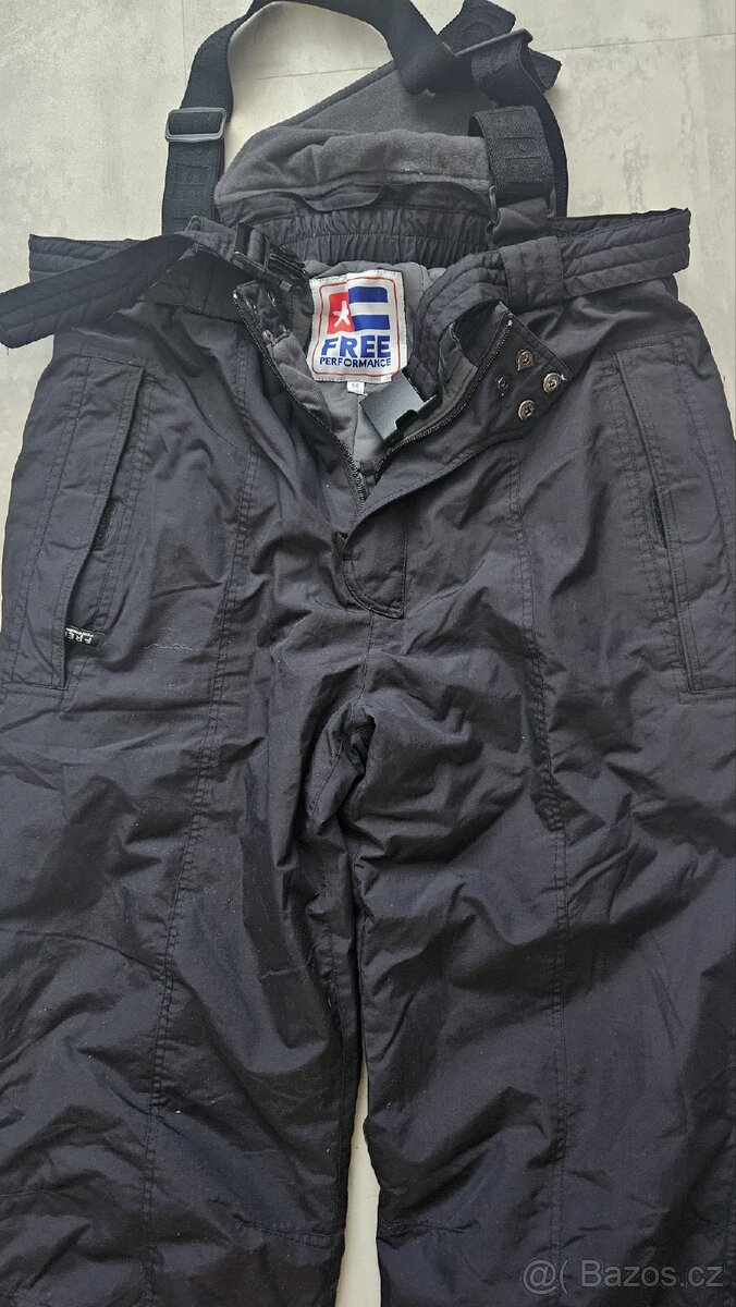 Lyžařské kalhoty černé vel.54 - 2