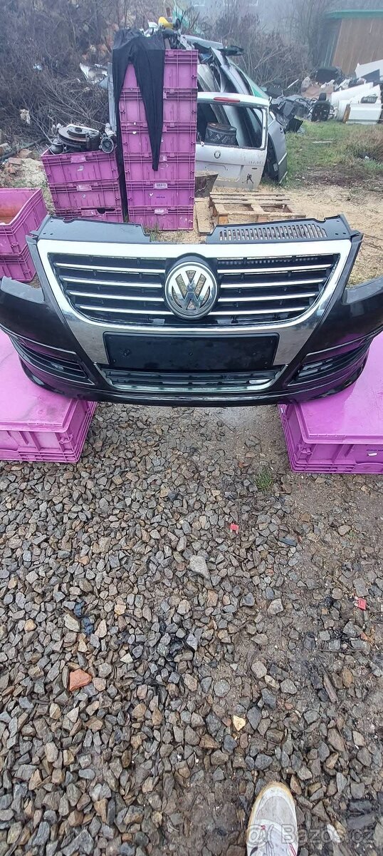 Prdam VOLKSWAGEN PASSAT B6 NÁRAZNÍK PŘEDNÍ R-line Kód bar - 2