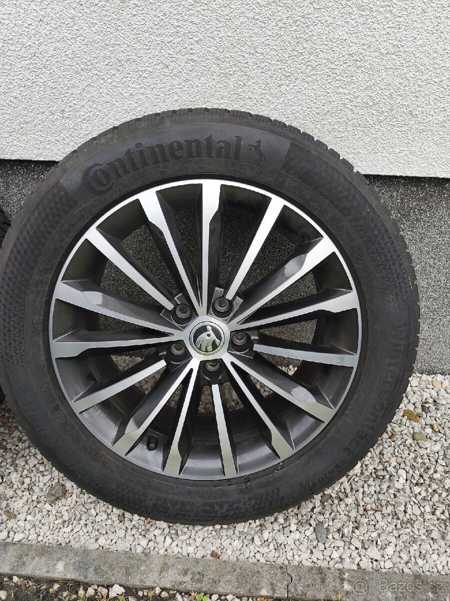 Originální Kola Škoda kodiaq zimní pneu. Trinity - 2