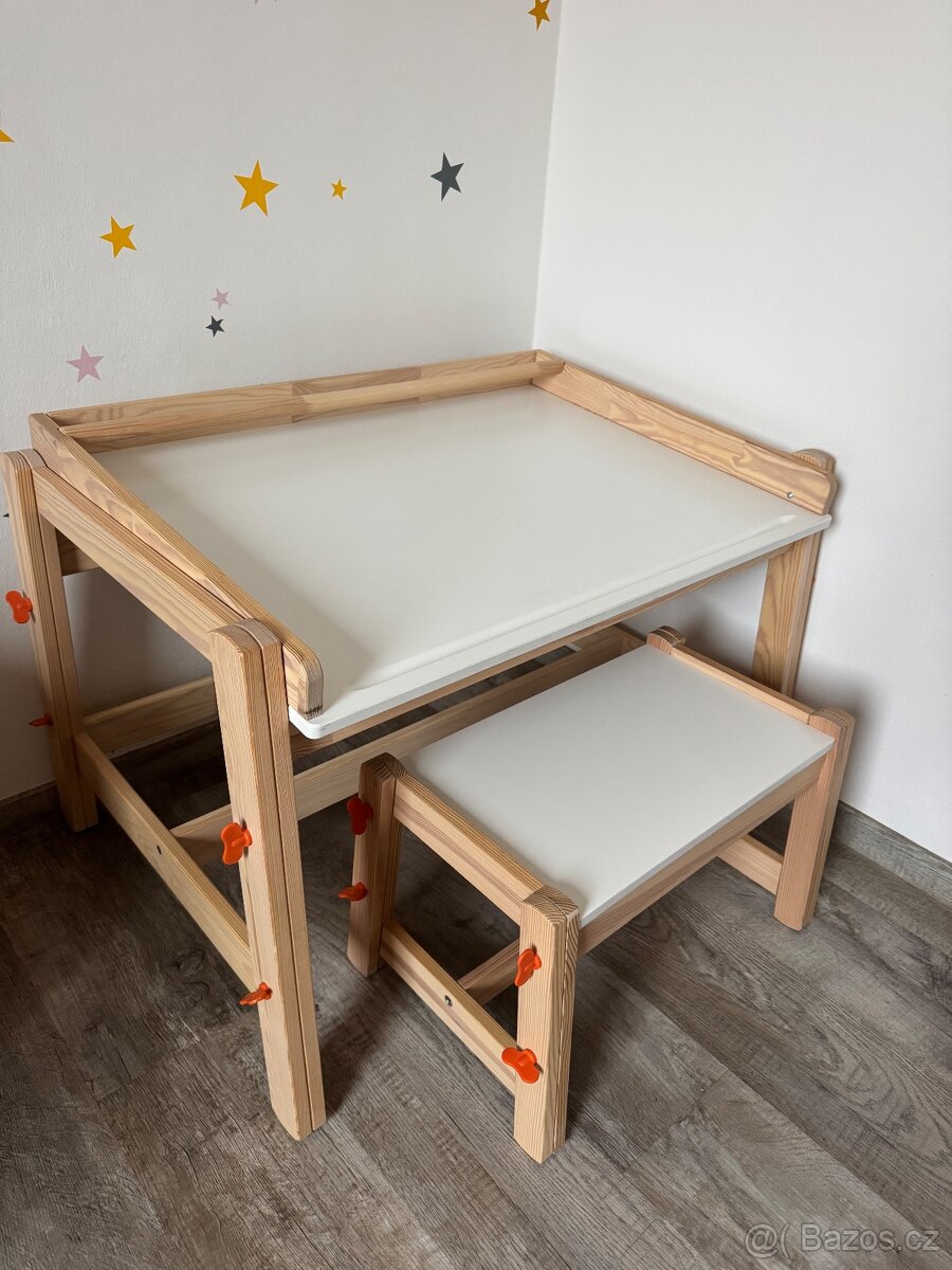 Dětský psací stůl IKEA - FLISAT - 2