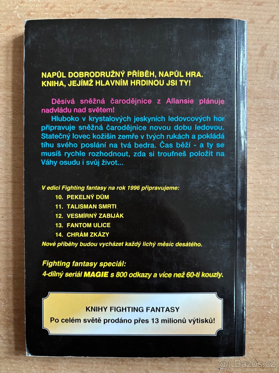 Jeskyně Sněžné Čarodějnice - Gamebook - 2