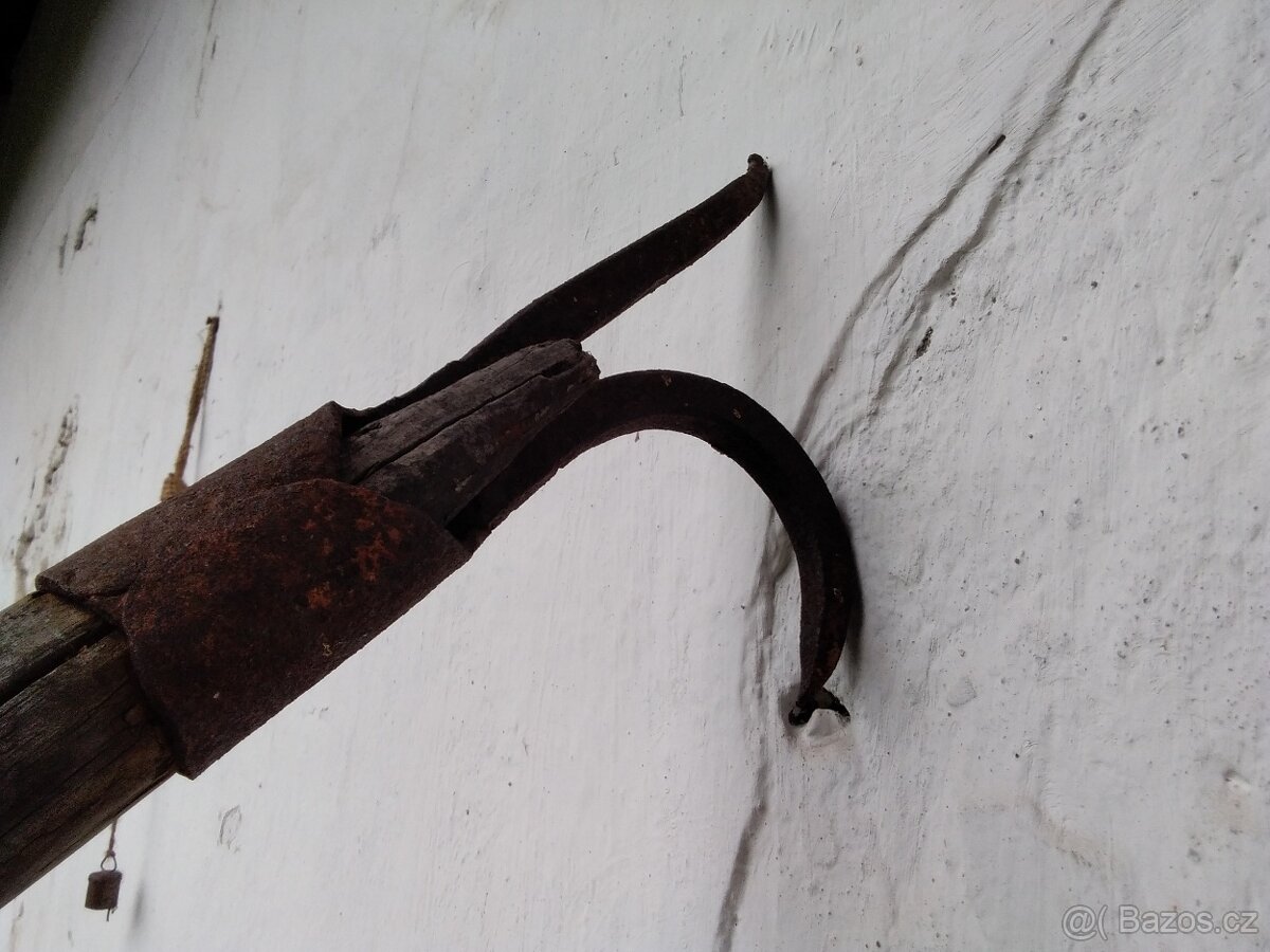 Požární hák a proudnice - 2