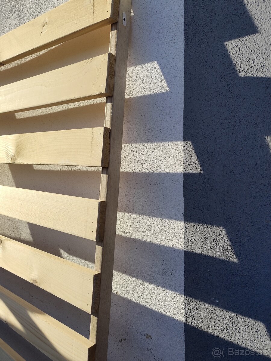 5/ Rošt dřevěný rám 80x200 cm - 2