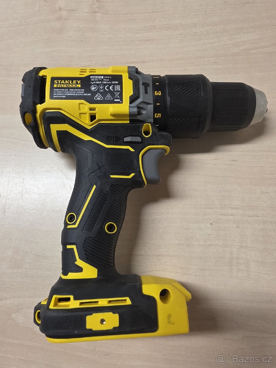 Nová aku příklepová vrtačka Stanley Fatmax SFMCD715 - 2