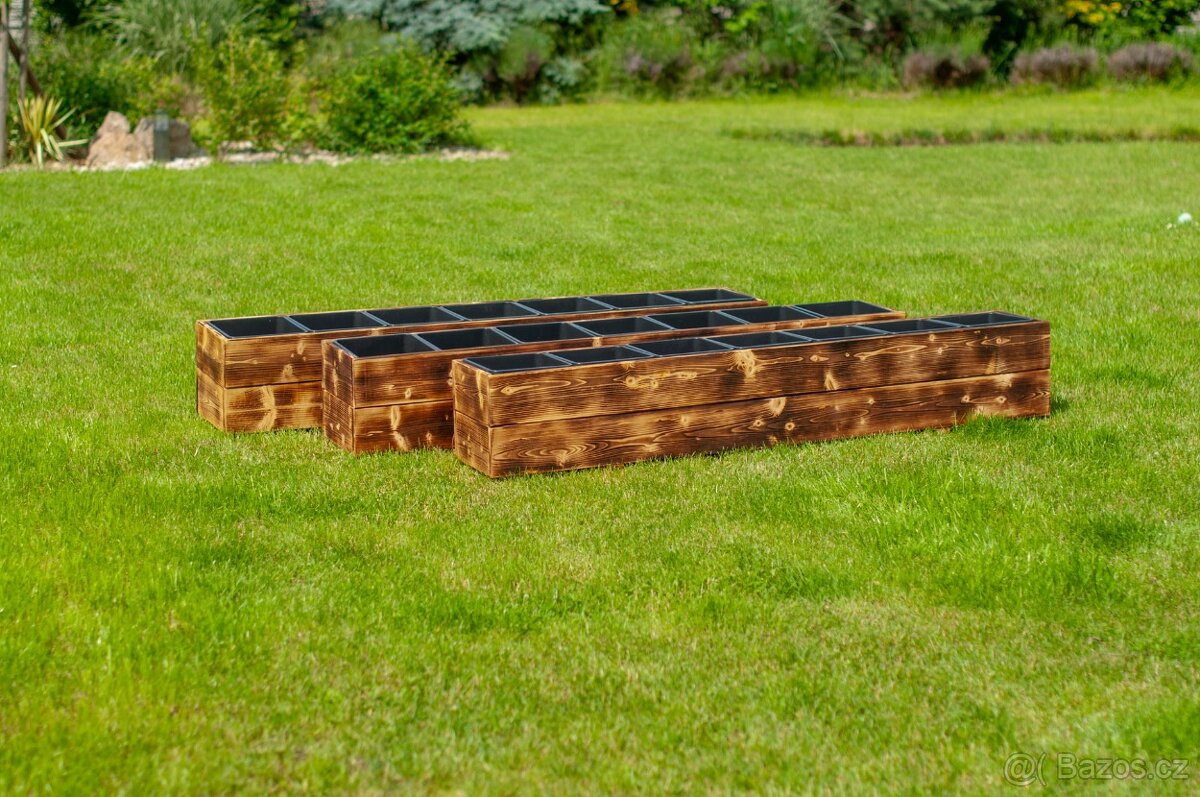dřevěný truhlík 180 cm - VÝPRODEJ - 2