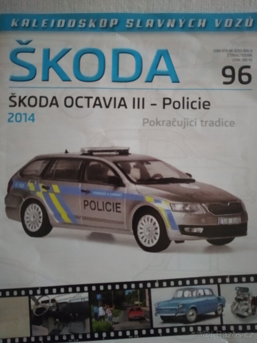Model Škoda Octavia combi policie - 2