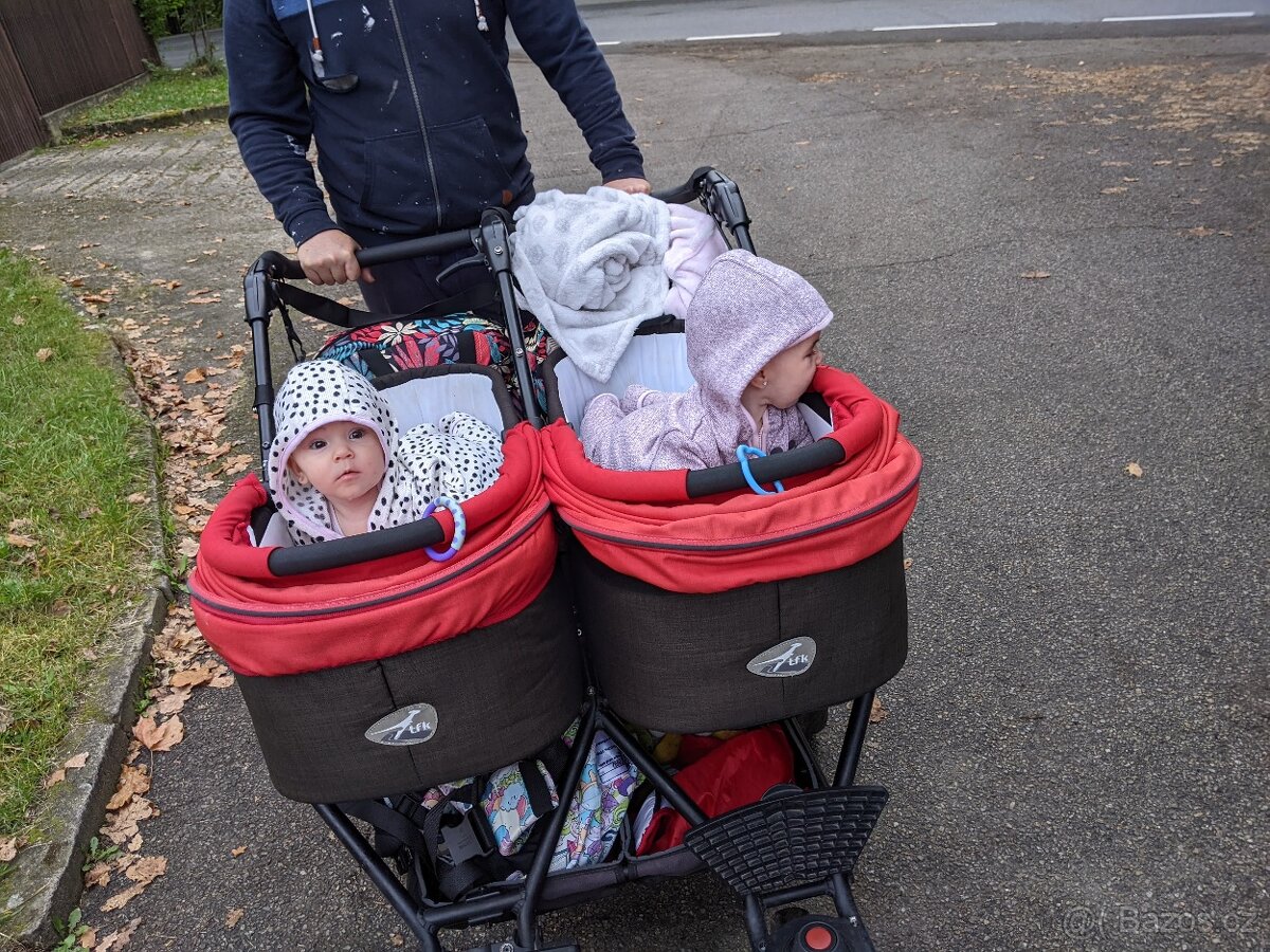 Kočárek pro dvojčata/sourozence - 2